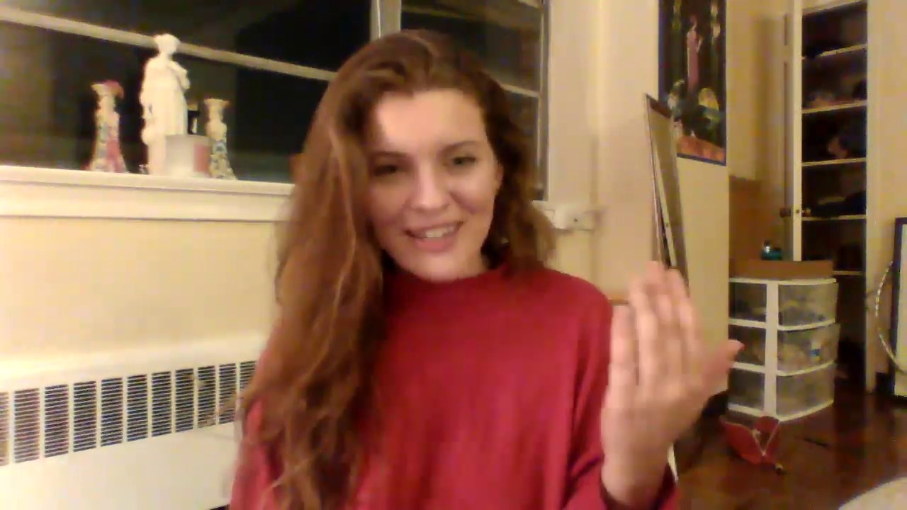 американка изучает русский :) - YouTube