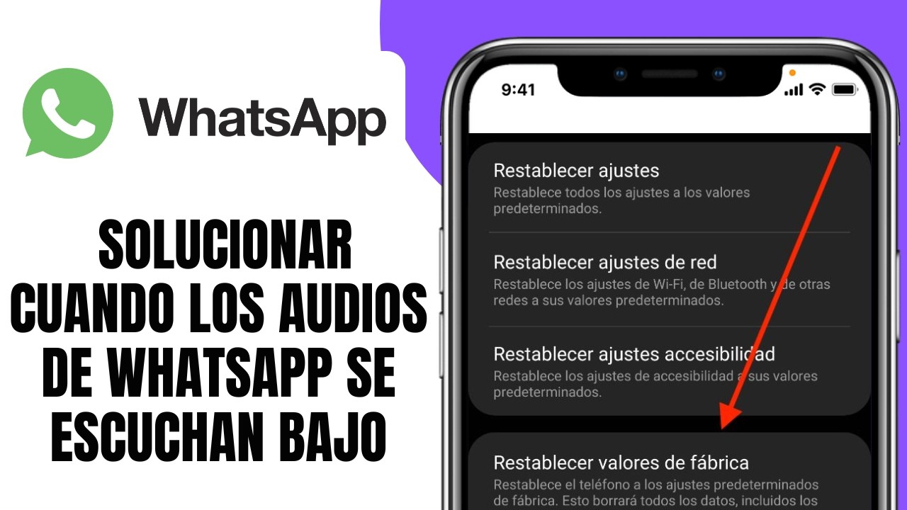 Cómo SOLUCIONAR Cuando Los Audios De WHATSAPP Se Escuchan Bajo - YouTube