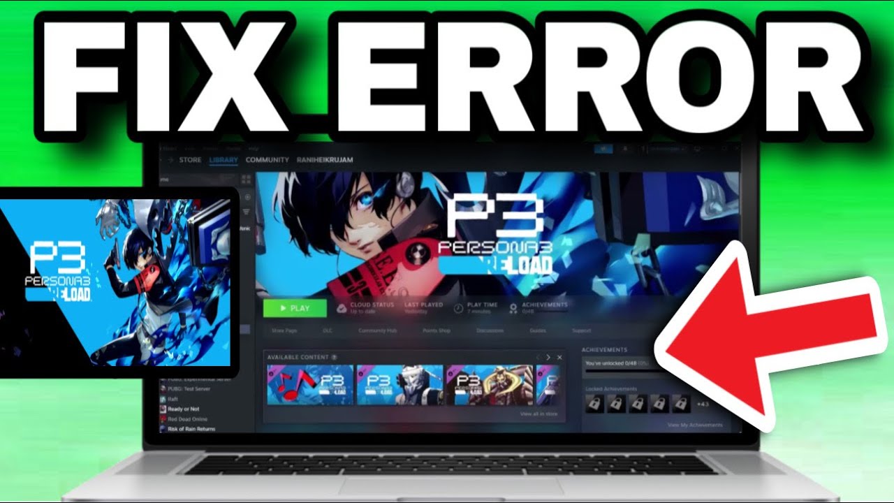 Fix Persona 3 Reload Not Launching on PC 2024 - YouTube