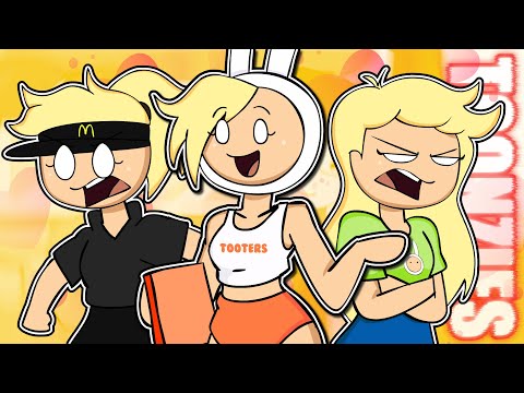 Fionna Hates Her Job! Fionna & Cake Parody