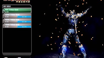 Tribes Ascend: Interactive Menu: Buying Gold