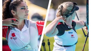 Katharina Bauer v Gulinaz Coskun - recurve women gold | Spring Arrows Antalya 2022