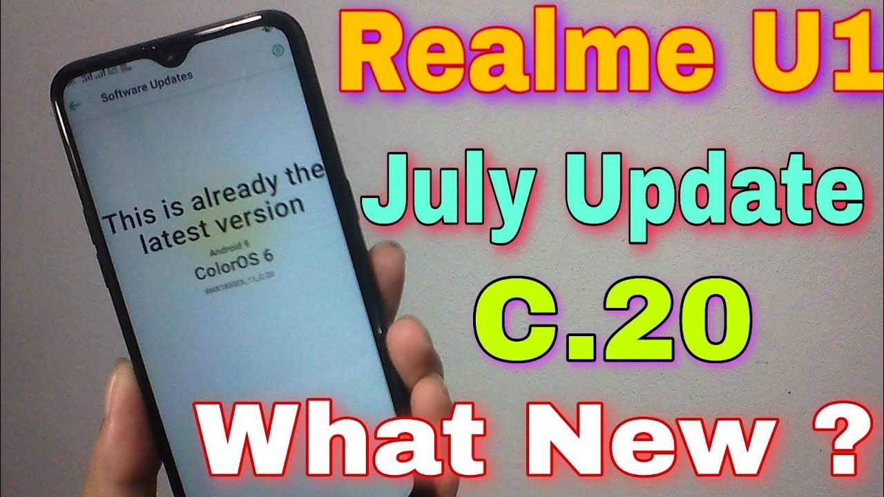 Realme U1 July Update 2020 | Remove Chinese app | Add Cloud Service Feature | Techbit Trix |