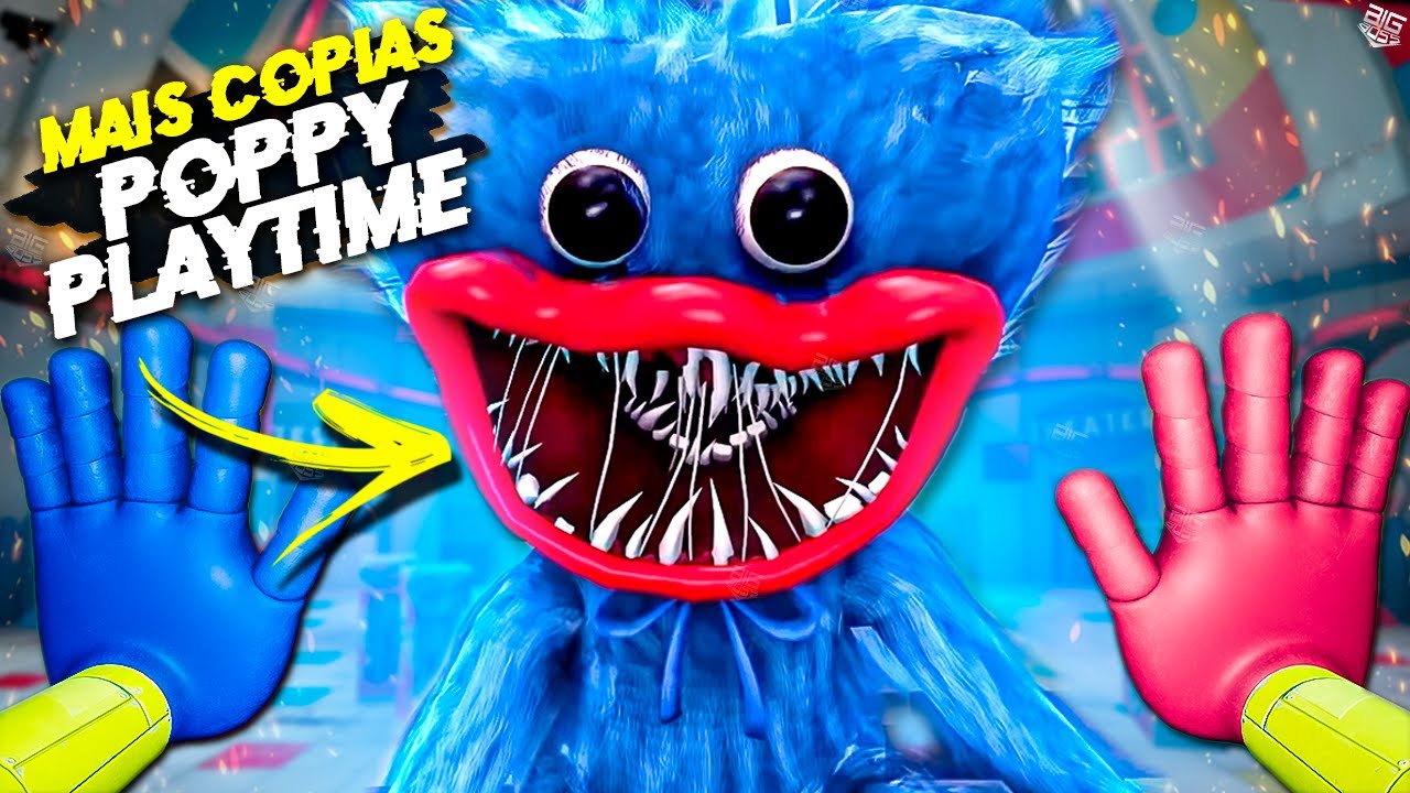 O BICHO AZUL TEM UMA NAMORADA MUITO MAIS ASSUSTADORA! Poppy Playtime no  Roblox 