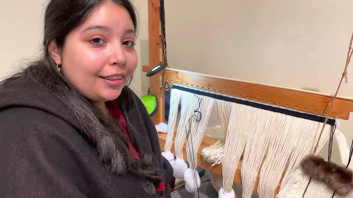 Stacey Williams (Tlingit) Shares Weaving Using Chi...