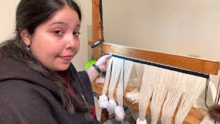 Stacey Williams (Tlingit) Shares Weaving Using Chilkat & Ravenstail Techniques