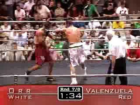 Donald Orr vs. Roberto Valenzuela Round 7