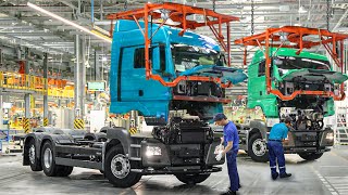 Inside German Mive Factory Producing Best Man Trucks