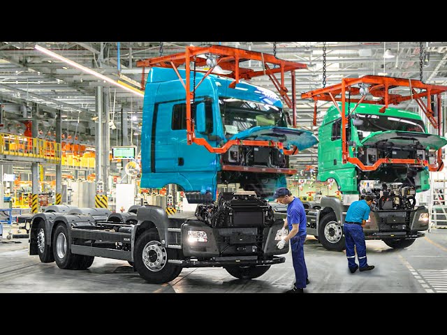 Inside German Massive Factory Producing Best MAN Trucks class=