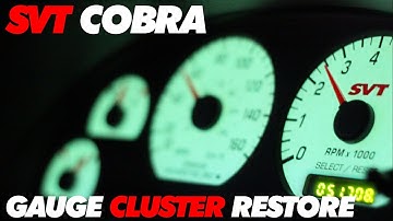 Cobra Gauge Cluster Restoration