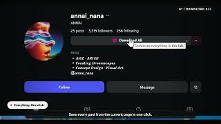 Mass downloader for Instagram- download reels, posts, stories, highlights, skip duplicate