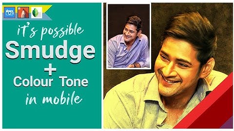 Digital Art | Smudge Painting | Skin Smooth | Autodesk Sketchbook editing telugu l Tutorial