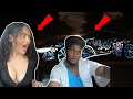 Rapper raps fast to hot girl in a $250,000 car 😎