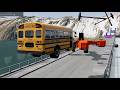 Big High Ramp Jumps with Expensive Sport Cars Crashes - BeamNG Drive