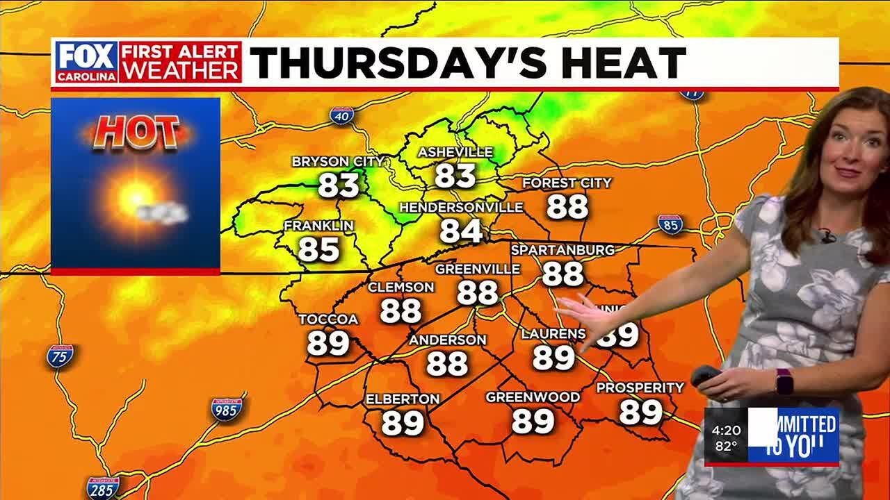 Remaining cloudy into Wednesday but staying warm; rain chance could ...