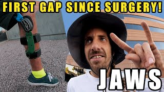 JAWS FIRST GAP SINCE SURGERY! by A Happy Medium Skateboarding 7,076 views 2 years ago 10 minutes, 28 seconds