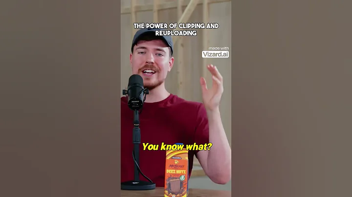 Make Money By Clipping and Reuploading MrBeast's Videos #shorts