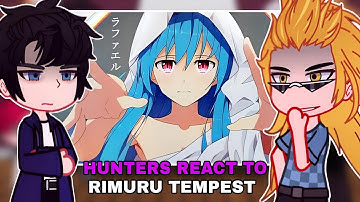 Solo Leveling React To Rimuru Tempest as New Monarch || Gacha React