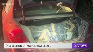 U.S. Border Patrol agents seize $1.4 million in marijuana over four days