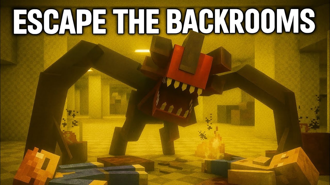 SOBREVIVENDO NO MUNDO HARDCORE AS CRIATURAS E INDO PARA AS BACKROOMS!!! 😱😱 LIVE 🔴 MINECRAFT