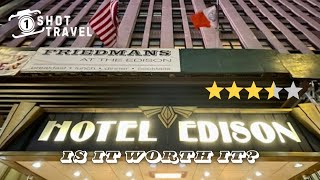 I stayed at THE HOTEL EDISON NYC. Is it worth it?? 🥂✨