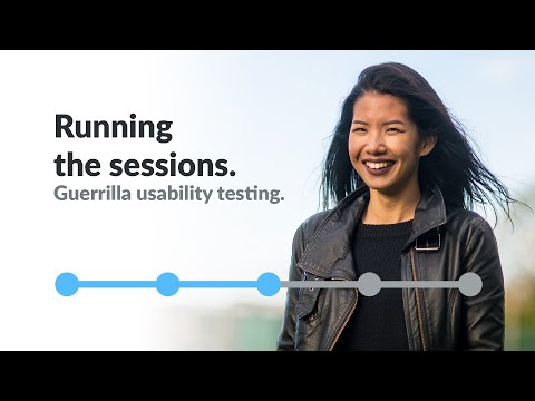 Running the session - Guerrilla usability testing, 3 of 5