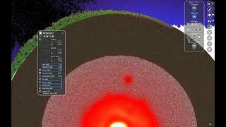 Flying on the rock using new vector widget