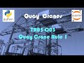 Representation by Rules - T05 - C03: Quay crane rule 1