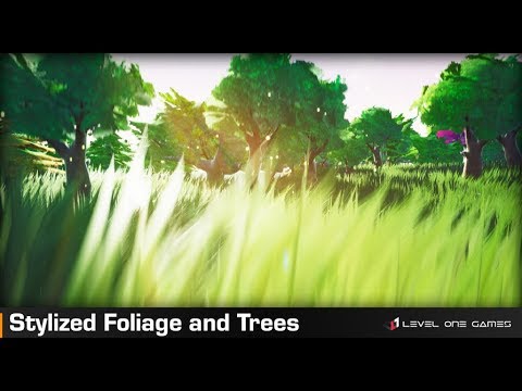 Stylized Foliage And Trees - Unreal Engine 4 | Marketplace ...