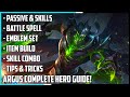 Argus Complete Hero Guide! Best Build, Skill Combo, Tips & Tricks | Mobile Legends