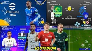 eFootball PES 2026 PPSSPP Android Offline Full Update UCL & League Kits 25/26 Season 4k Graphics screenshot 3