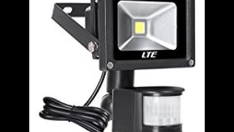 UNBOXING REWIND  LTE AMAZON 10W Foco Proyector LED con Sensor de Movimiento