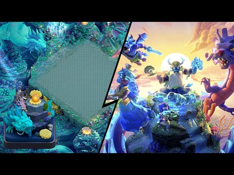 🎶 ОФОРМЛЕНИЕ ДРАКОНИЙ ДВОРЕЦ: МУЗЫКА ИЗ КЛЕШ ОФ КЛЕНС | КЛЕО CLASH OF CLANS