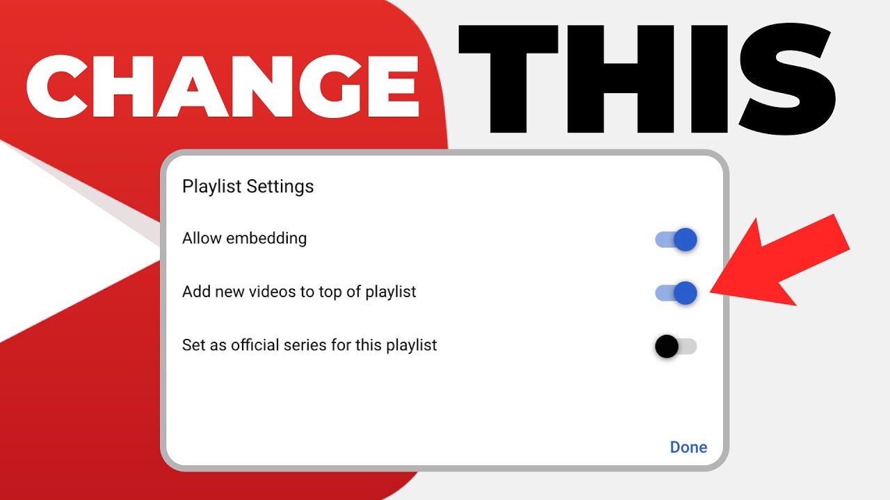 How To Add New Video On The Top Of Playlist | Best Youtube Playlist ...