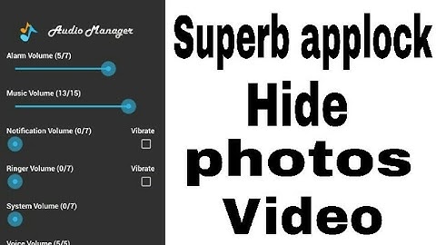 All in one applock and hide photos and video