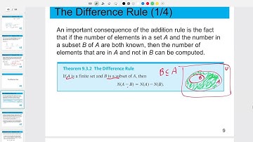 Math 160 Discrete Math - Chapter 9: Counting and Probability (Part II)