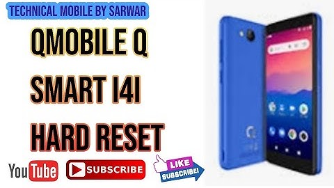 QMobile Q Smart i4i hard reset Pattern unlock password reset