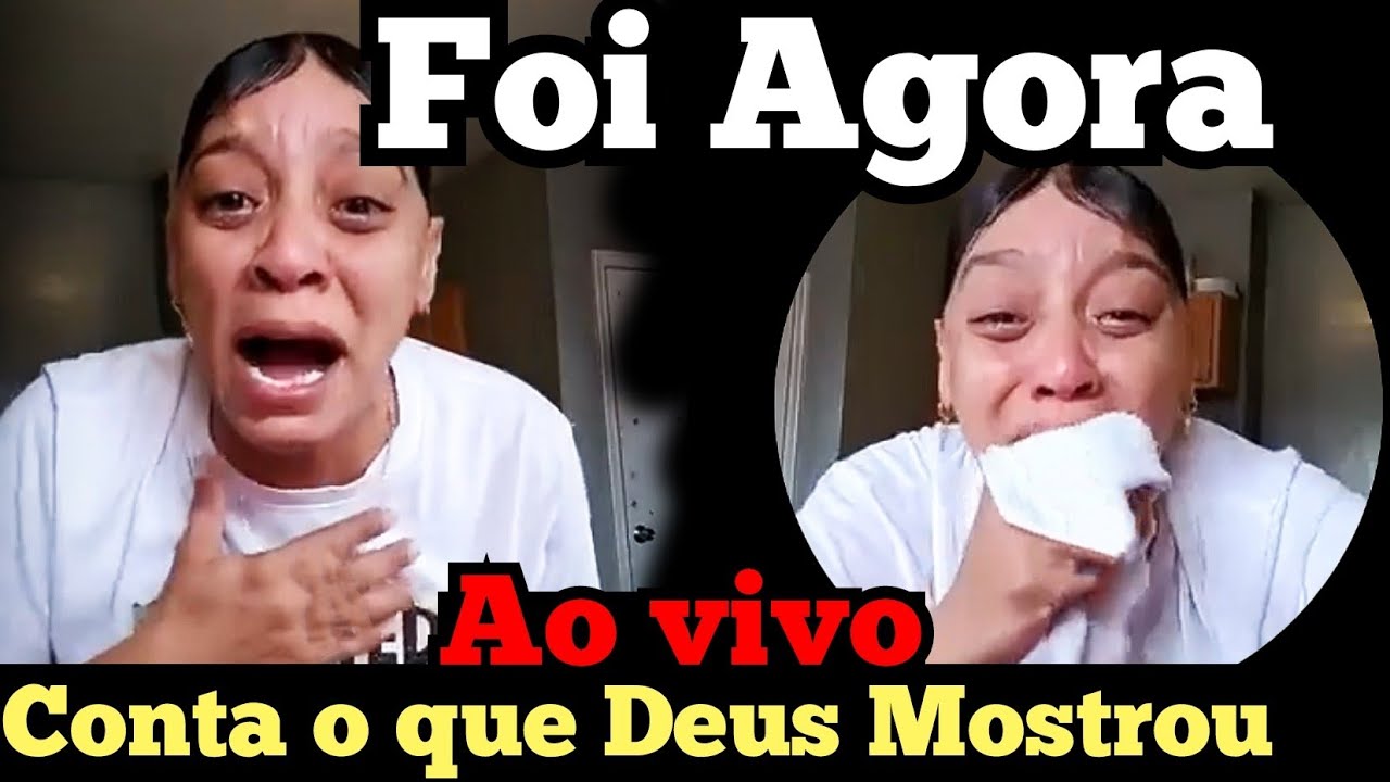 Alerta- Veja isso foi ao vivo Ela gravou e contou Muitos vão Duvidar Disso-Veja o que Deus mostrou