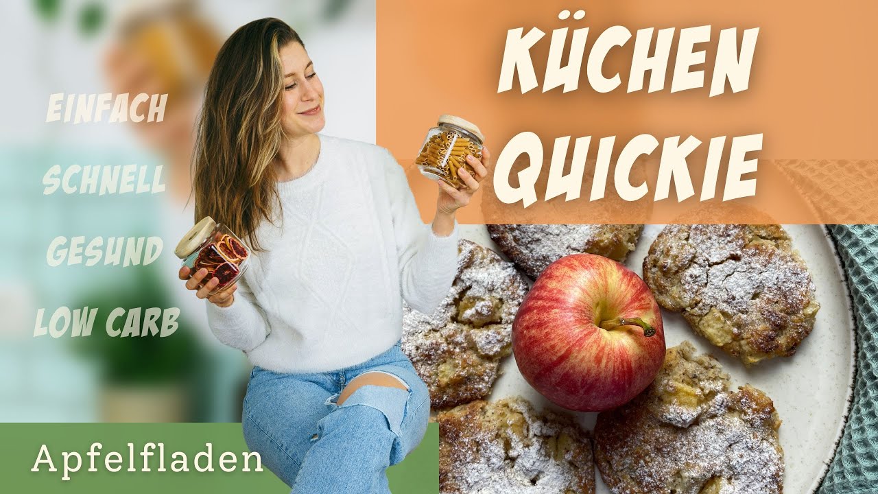 Low Carb Apfelfladen