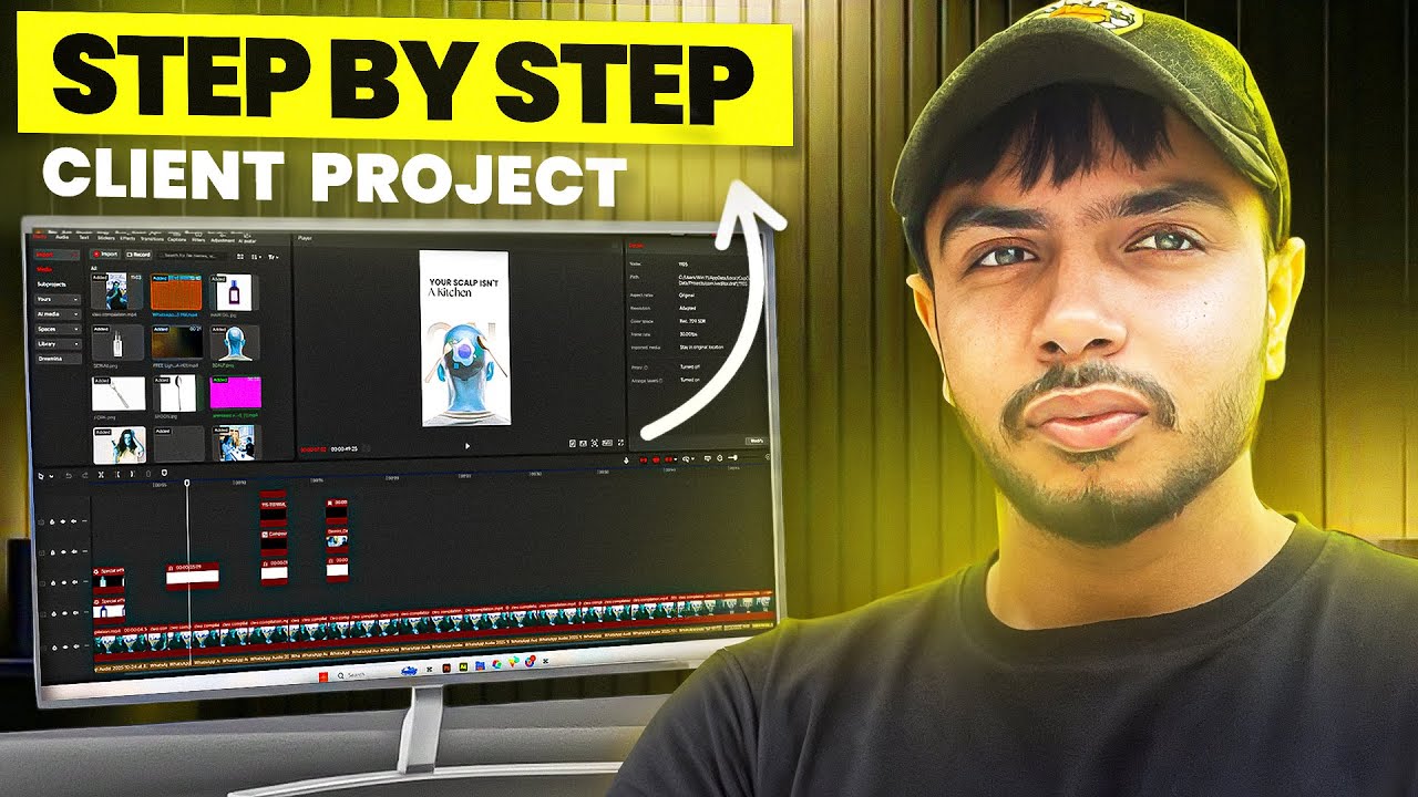 Free Capcut editing course! ( live editing ) 