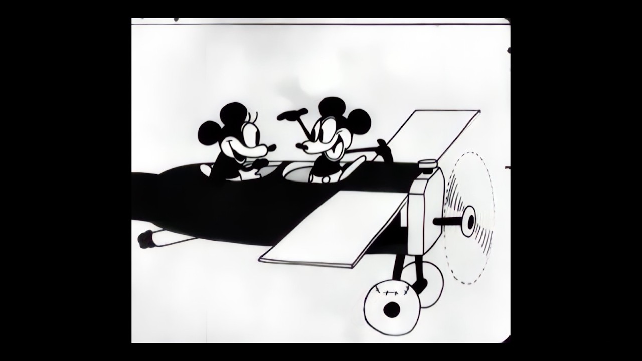 値下げ！ディズニー セル画 Plane Crazy 1928 Plane Crazy 1928 (Mickey Mouse) | Provenza Disney
