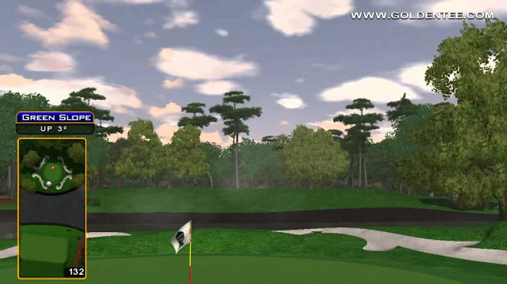 Golden Tee Great Shot on Laurel Park!