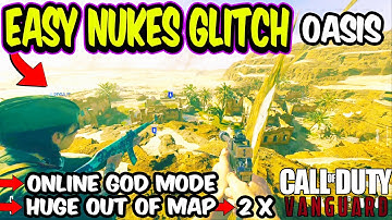 VANGUARD EASY NUKES GLITCH : HUGE Out of Map Snipers Paradise Glitch Call of Duty Vanguard Glitch