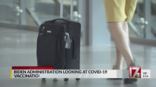 US plans to require COVID-19 shots for foreign travelers
