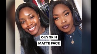 MATTE FACE FOR OILY SKIN | MY CURRENT 'EVERYDAY MAKEUP' ROUTINE