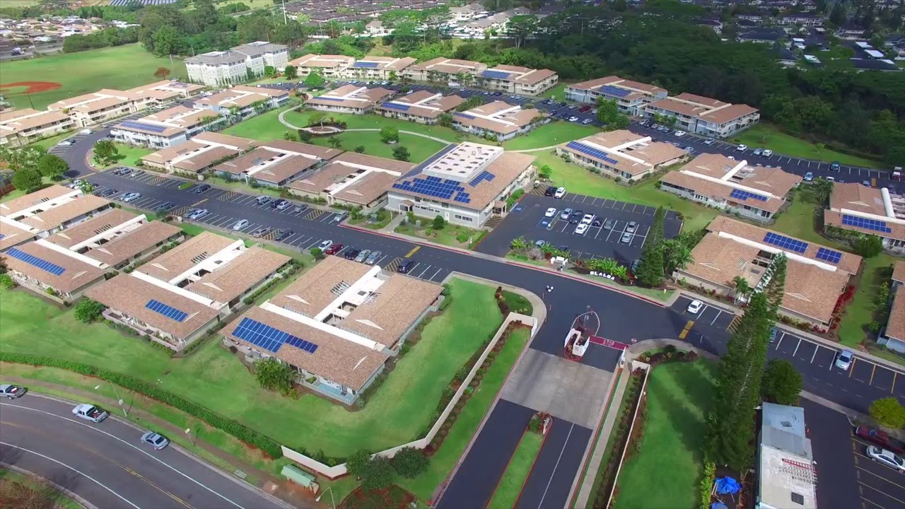 Aerial Tour of Olaloa Condos in Mililani Mauka YouTube