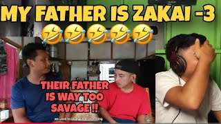STONEKHOMANG - My Father Is Zakai 3 ( THEIR FATHER IS WAY TOO SAVAGE 🤣🔥) // Reaction !!