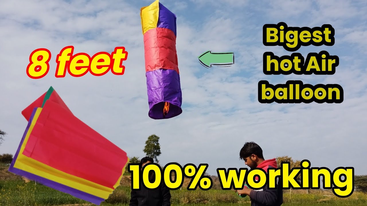 How To Make A Sky Lantern At Home-DIY Crafts | Sky Lantern 