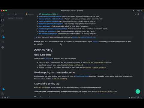 OCT 2022 Visual Studio Code New Update 1.73