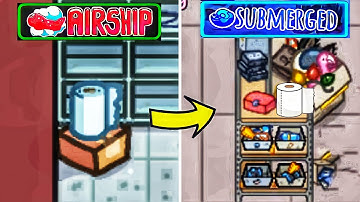 TISSUE PAPER on all maps including (SUBMERGED)-Among Us Evolution.